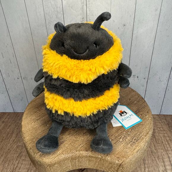 Jellycat Albee Bee NEW! Authentic Jellycat Bumblebee FAST SHIP - Picture 2 of 9